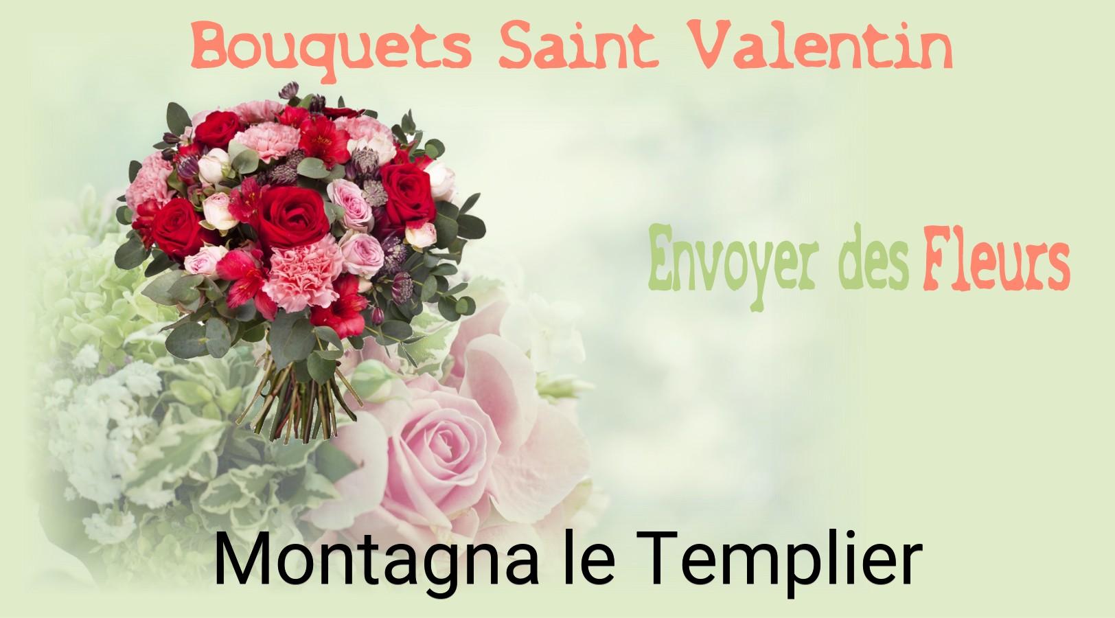 Roses de Saint-Valentin livrées à Montagna-le-Templier